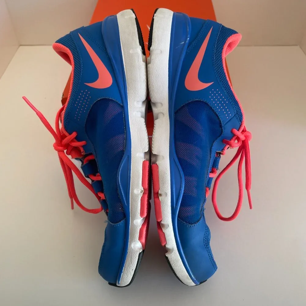 Nike Flex Trainer 2 Women’s Size 10 (Blue/Hot Punch) w/Original Box 511332-400